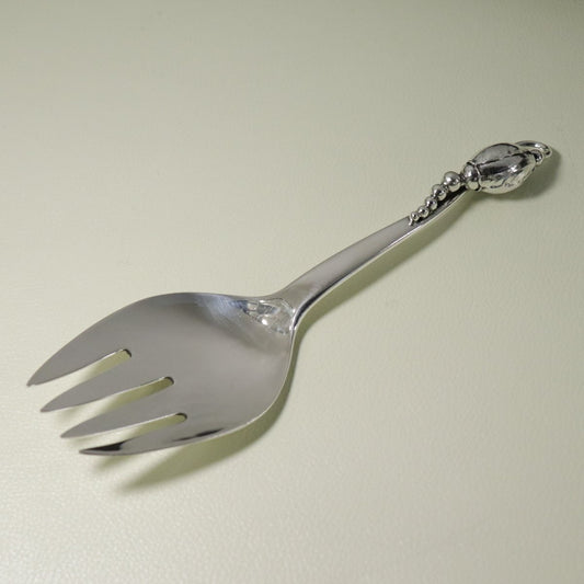 Georg Jensen Sterling Silver "Blossom" Serving Fork