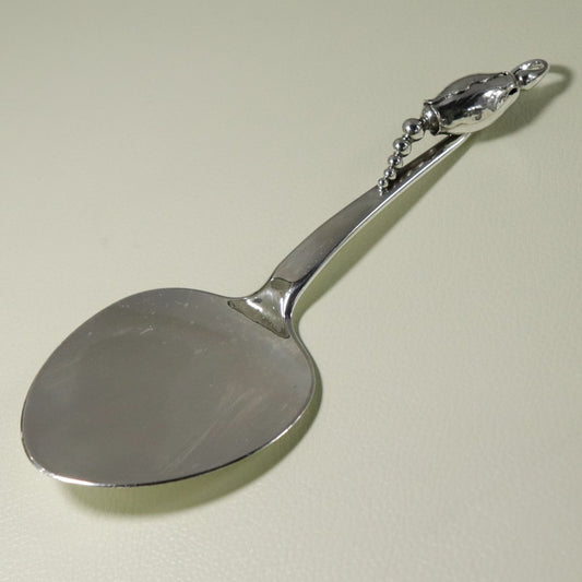 Georg Jensen Sterling Silver "Blossom" Pie/Tomato Server