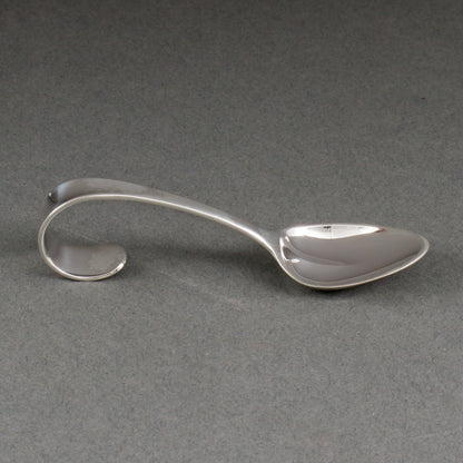 Georg Jensen Sterling Silver My Favourite Curved Spoon by Vivianna Torun