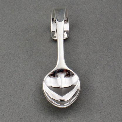 Georg Jensen Sterling Silver My Favourite Curved Spoon by Vivianna Torun