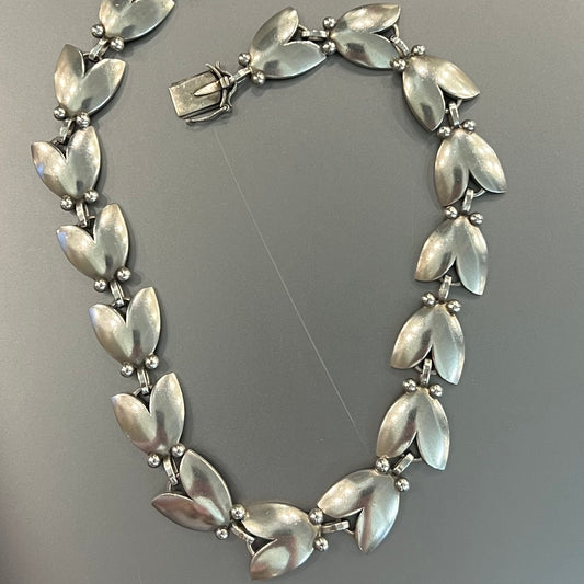 Georg Jensen Sterling Silver Necklace No. 66 by Harald Nielsen