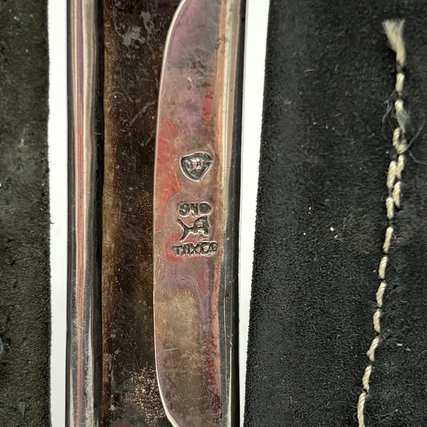 Estate 940 Silver "Georgia O'Keeffe " Cross & Button Belt Belt by Hector Aguilar