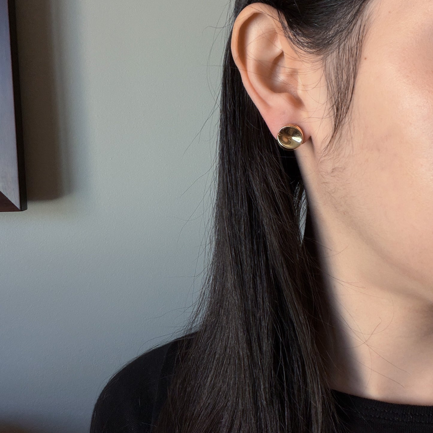 Georg Jensen 18K Gold Earrings No. 1136D by Nanna Ditzel