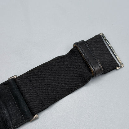 Estate Sterling Silver "Georgia O'Keeffe " Cross & Button Belt Belt by Hector Aguilar