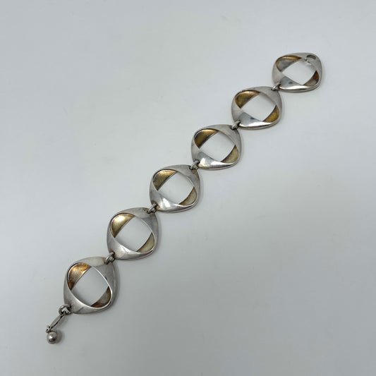 Estate Georg Jensen Sterling Silver Bracelet by Henning Koppel No 190