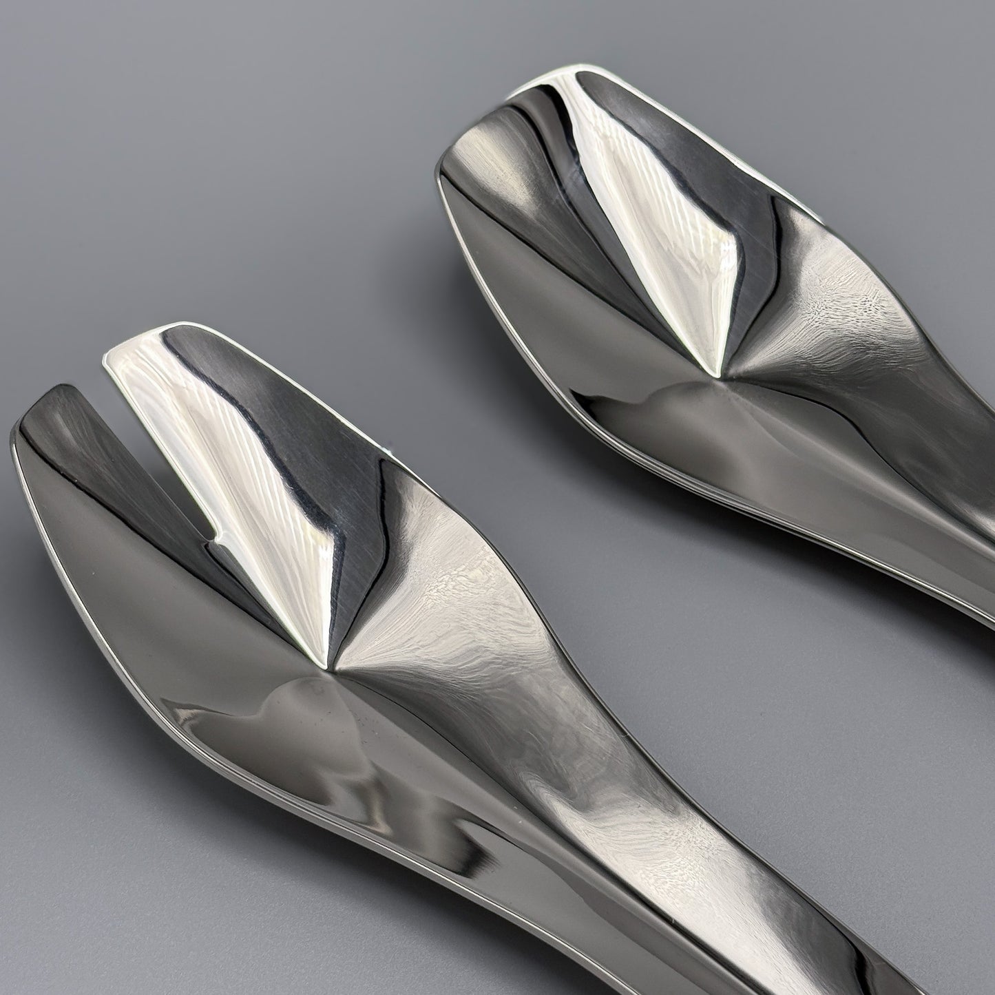 Stainless Steel "Rondo" Salad Servers by Carl Mertens