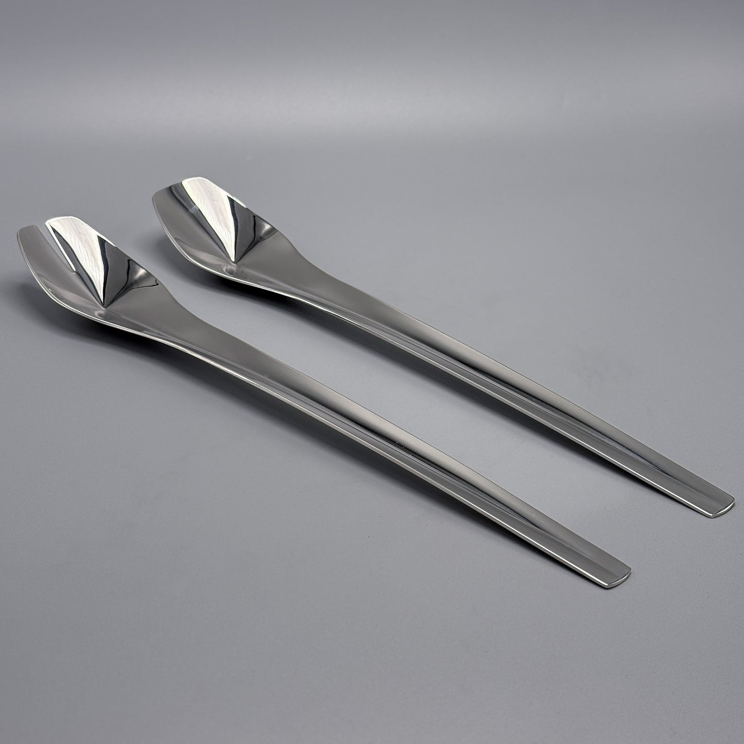 Stainless Steel "Rondo" Salad Servers by Carl Mertens