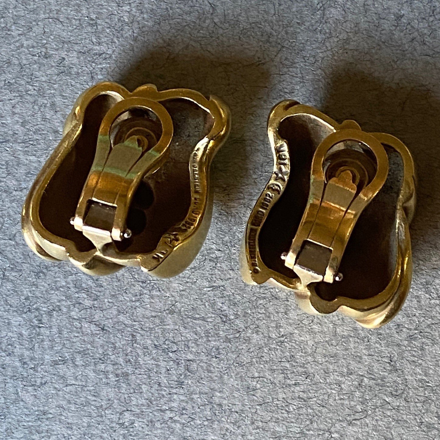 Barry Kieselstein-Cord 18K Gold Clip-On Earrings