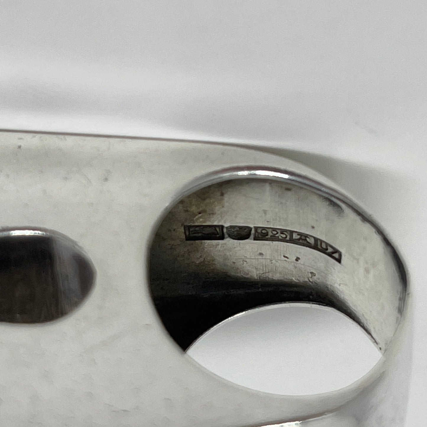 Estate Pekka Piekainen for Auran Kultaseppa Sterling Silver Oversized Ring