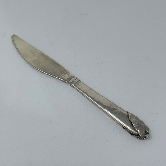 Estate Peer Smed Handwrought Sterling Silver Master Butter Spreader "Jack-in-the-Pulpit"