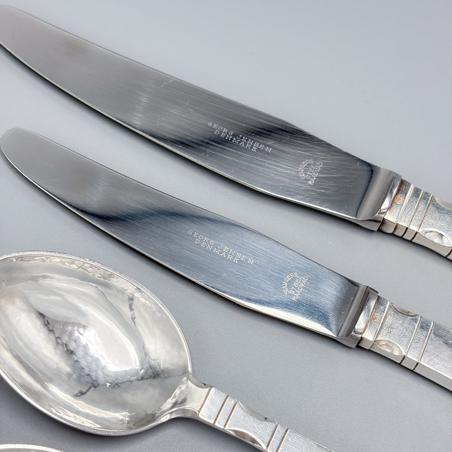 Estate Sterling Silver "Continental" by Georg Jensen Service of 12 (99)