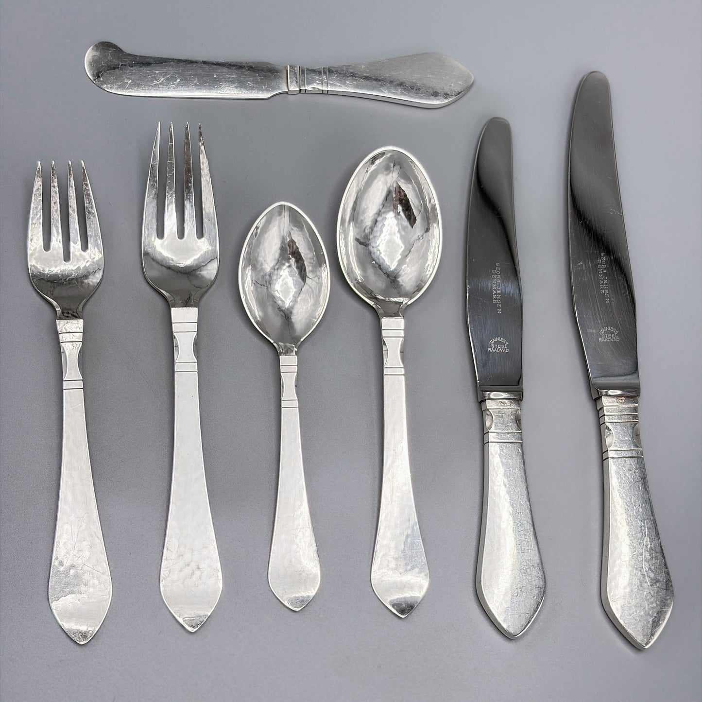 Estate Sterling Silver "Continental" by Georg Jensen Service of 12 (99)