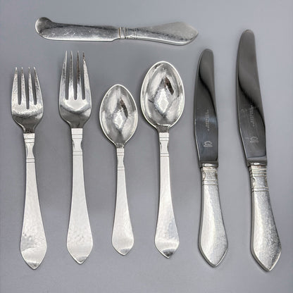 Estate Sterling Silver "Continental" by Georg Jensen Service of 12 (99)