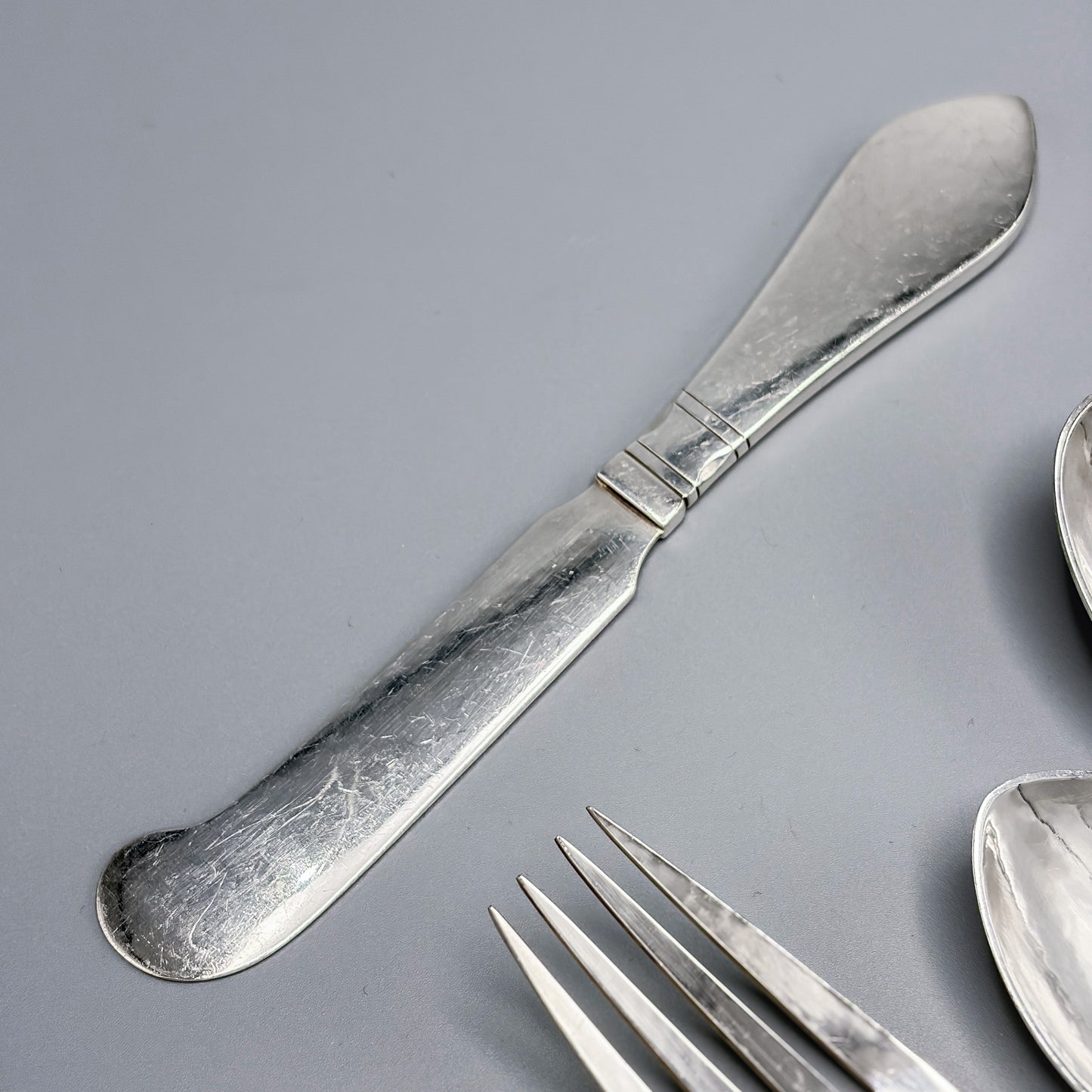 Estate Sterling Silver "Continental" by Georg Jensen Service of 12 (99)