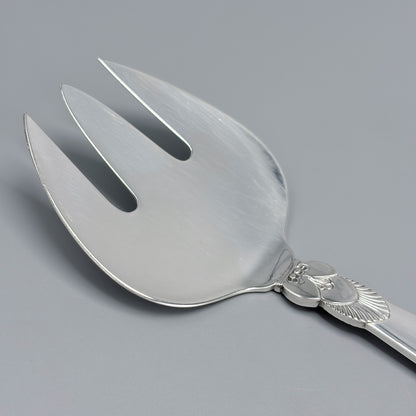 Estate Georg Jensen Sterling Silver "Cactus" Pattern Pastry Server