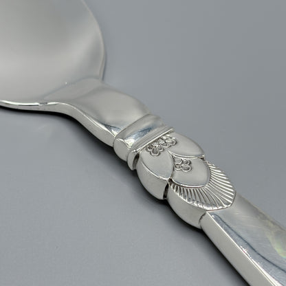 Estate Georg Jensen "Cactus" Pattern Shellfish Serving Fork