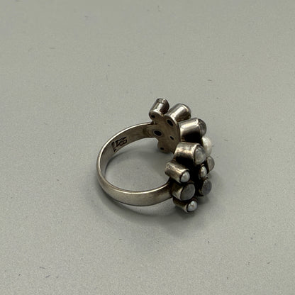 Estate Sterling Silver Moonstone Ring