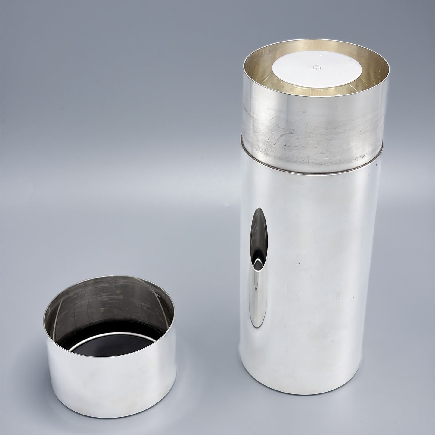 Estate Sterling Silver Cocktail Shaker or Tumbler by Stelton Denmark