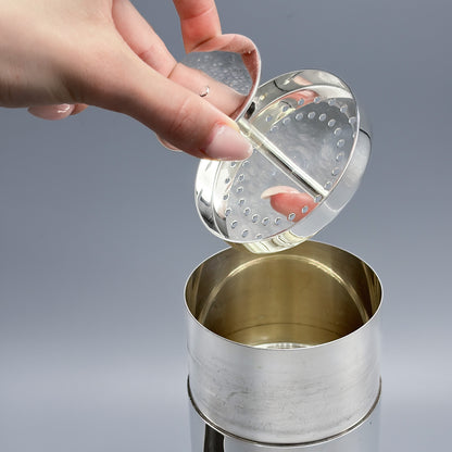 Estate Sterling Silver Cocktail Shaker or Tumbler by Stelton Denmark