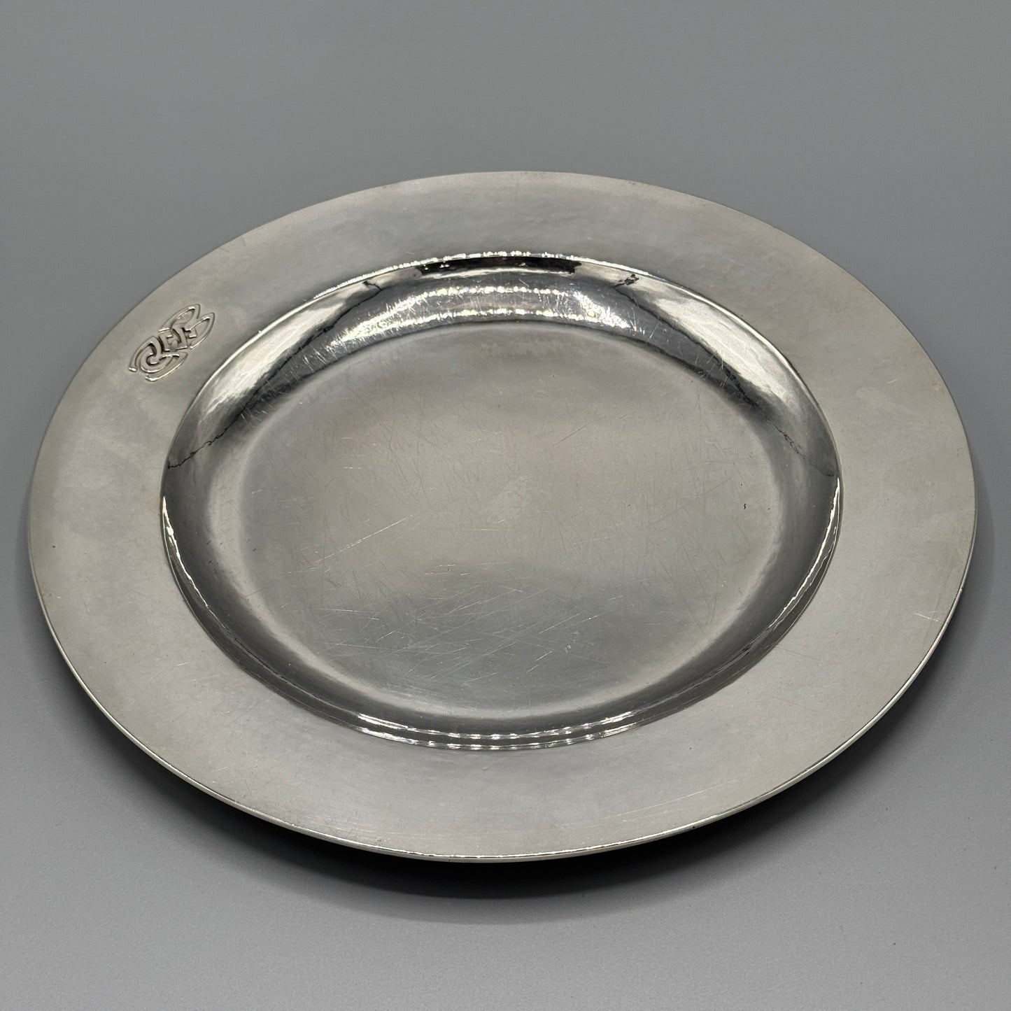 Estate Sterling Silver Service Plates by Kalo