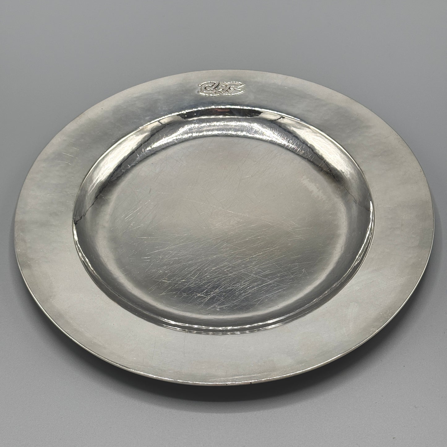 Estate Sterling Silver Service Plates by Kalo