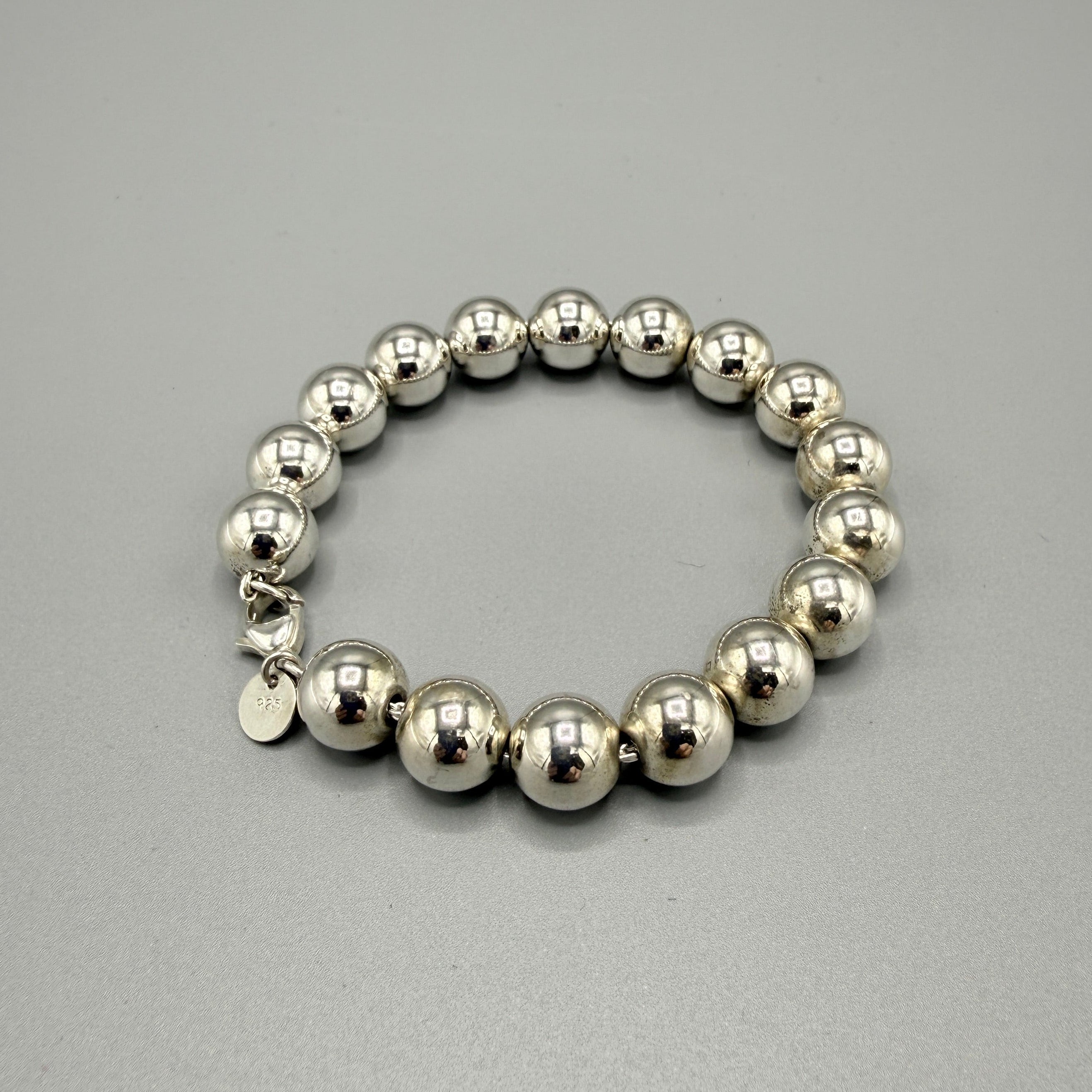 Estate Tiffany & Co. Sterling Silver Ball Bracelet – Gallery 925