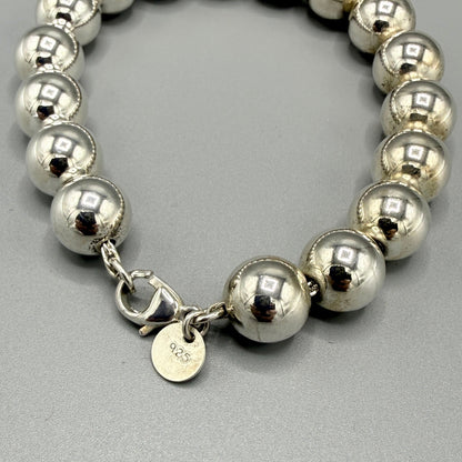 Estate Tiffany & Co. Sterling Silver Ball Bracelet