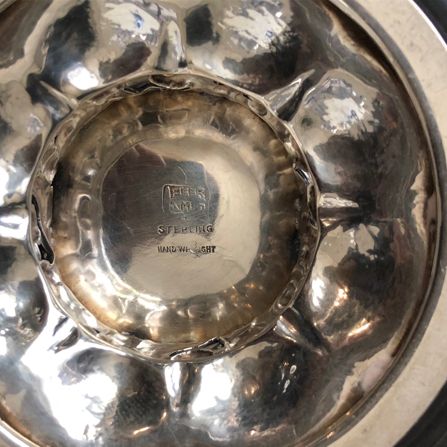 Peer Smed Large  Sterling Silver Covered Dish