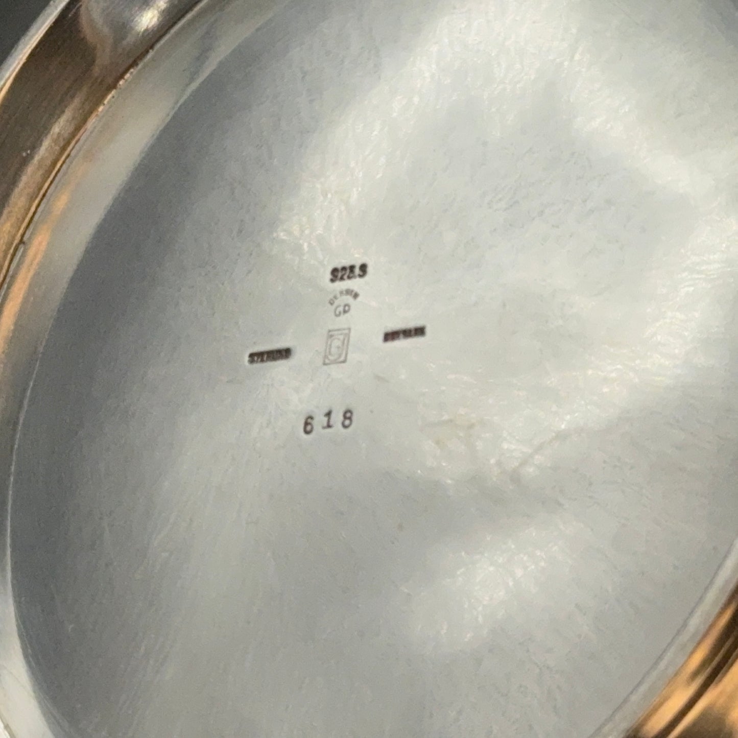 Estate Georg Jensen Art Deco Centerpiece Bowl No. 618 by Oscar Gundlach-Pedersen Very Rare