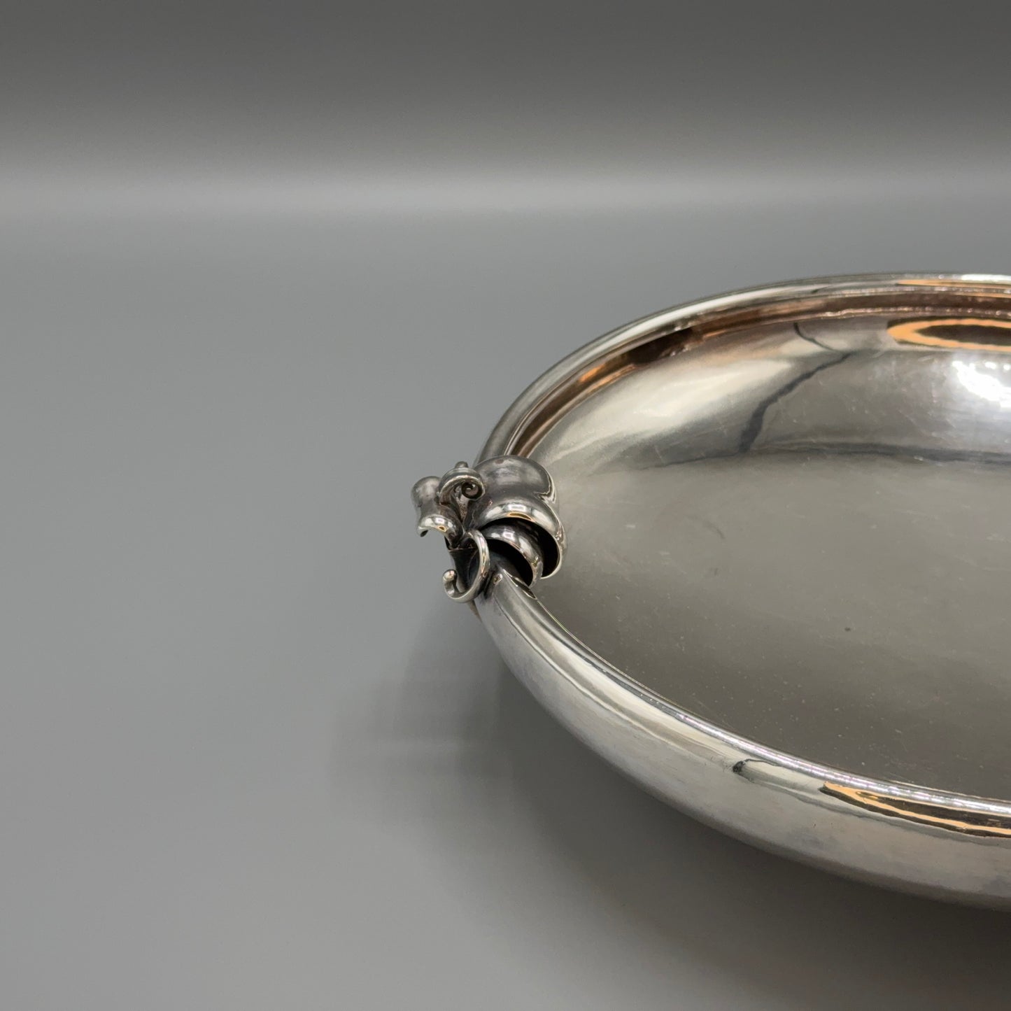Estate Georg Jensen Art Deco Centerpiece Bowl No. 618 by Oscar Gundlach-Pedersen Very Rare