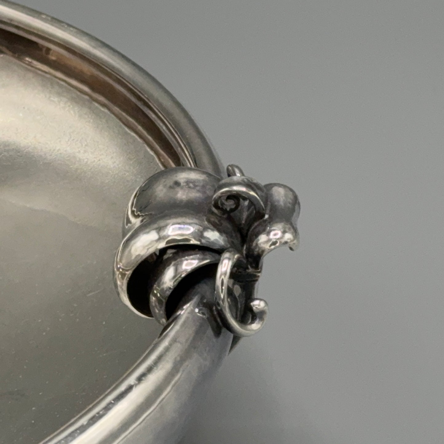 Estate Georg Jensen Art Deco Centerpiece Bowl No. 618 by Oscar Gundlach-Pedersen Very Rare