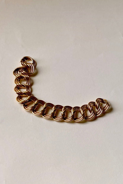 Gold Chain Link Bracelet