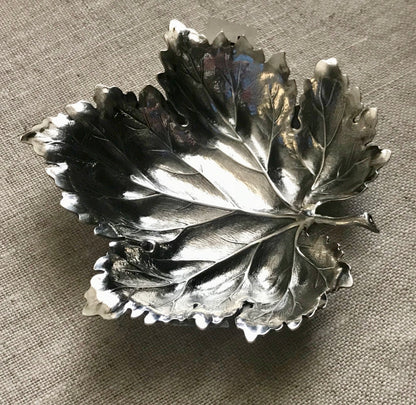 Buccellati Sterling Silver "Vine Leaf" Bowl