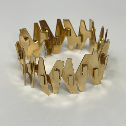 Estate Georg Jensen 18k Rose Gold Bracelet No 1114 by Soren Georg Jensen