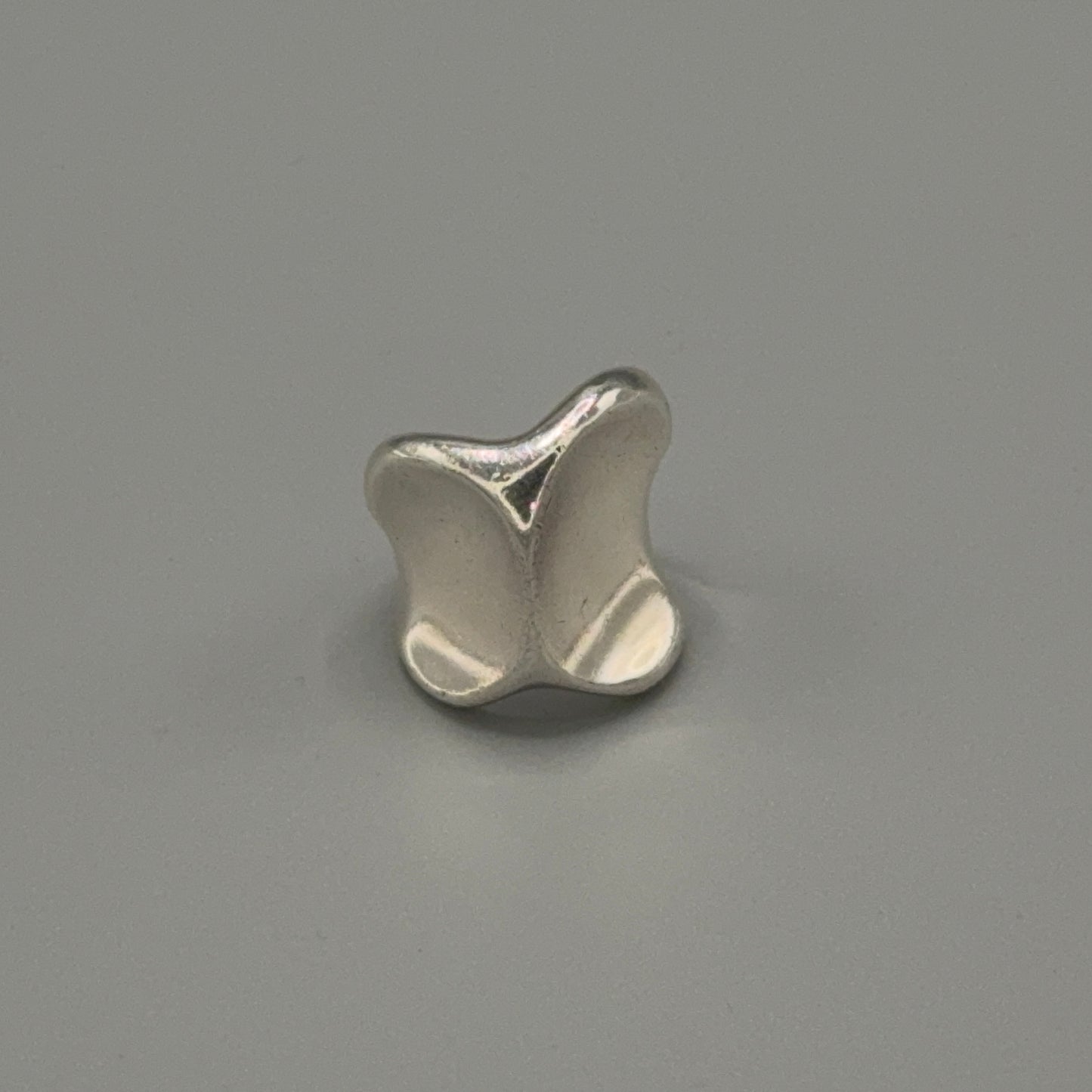 Estate Sterling Silver Minas Vertebrae Ring
