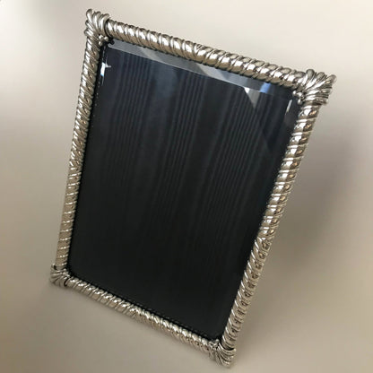 Buccellati Sterling Silver "Torsade" Picture Frame