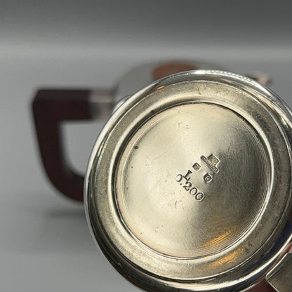 Estate Christofle Silver Plated Art Deco Tea Set by Luc Lanel