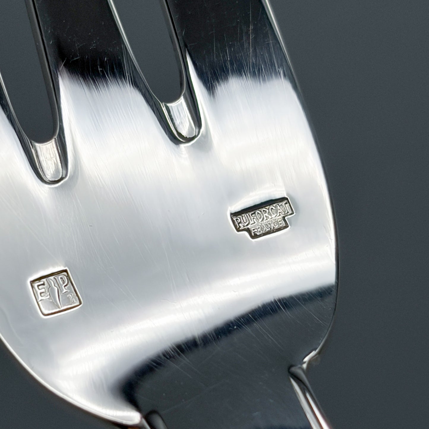 Sterling Silver Plated "Normandie" by Jean E. Puiforcat Service of 6