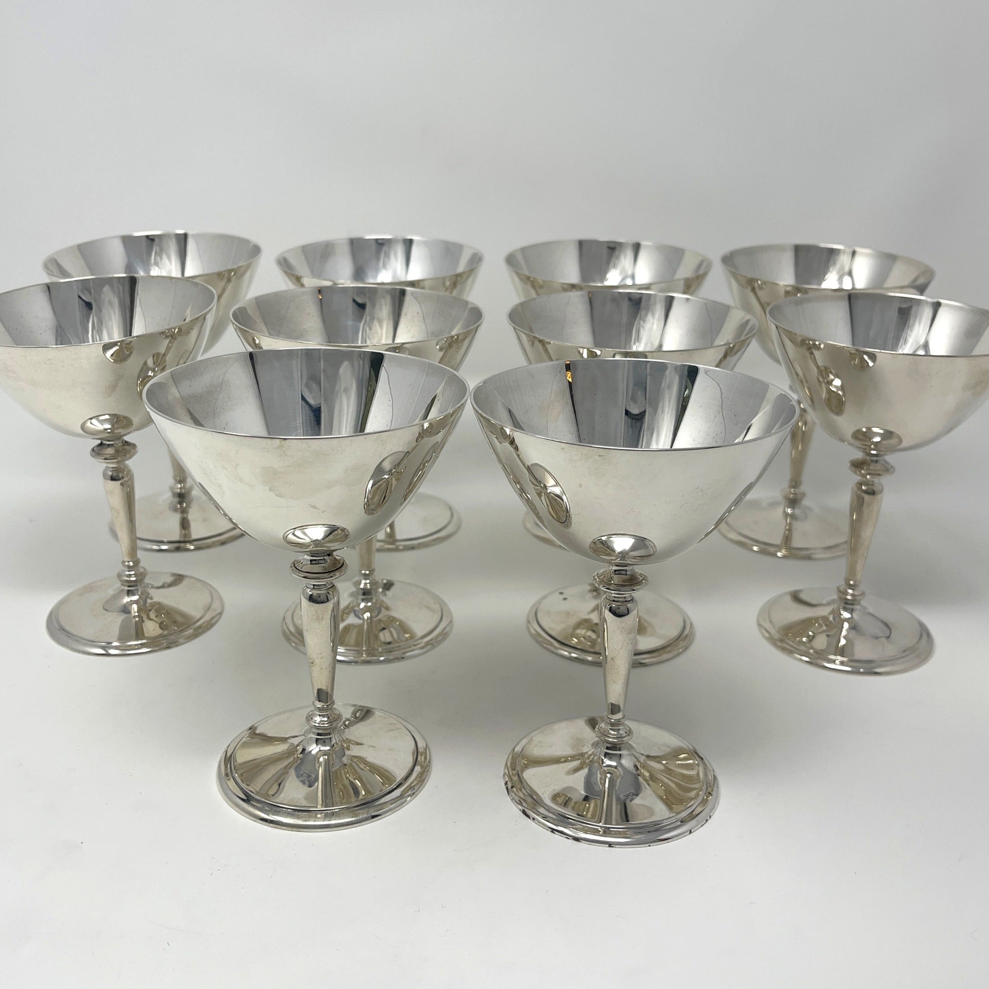 tiffany co wine glass Estate Tiffany & Co. Sterling Silver Martini Glasses – Gallery 925
