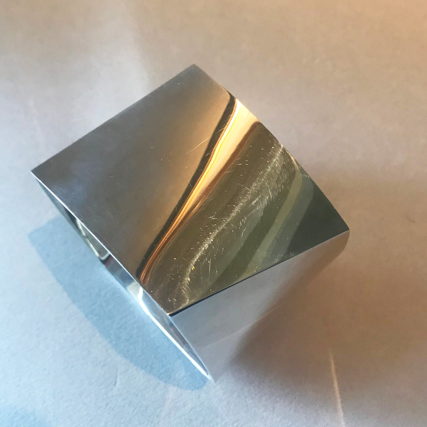 Tiffany Sterling Silver Bangle "Torque" Design by Frank Gehry