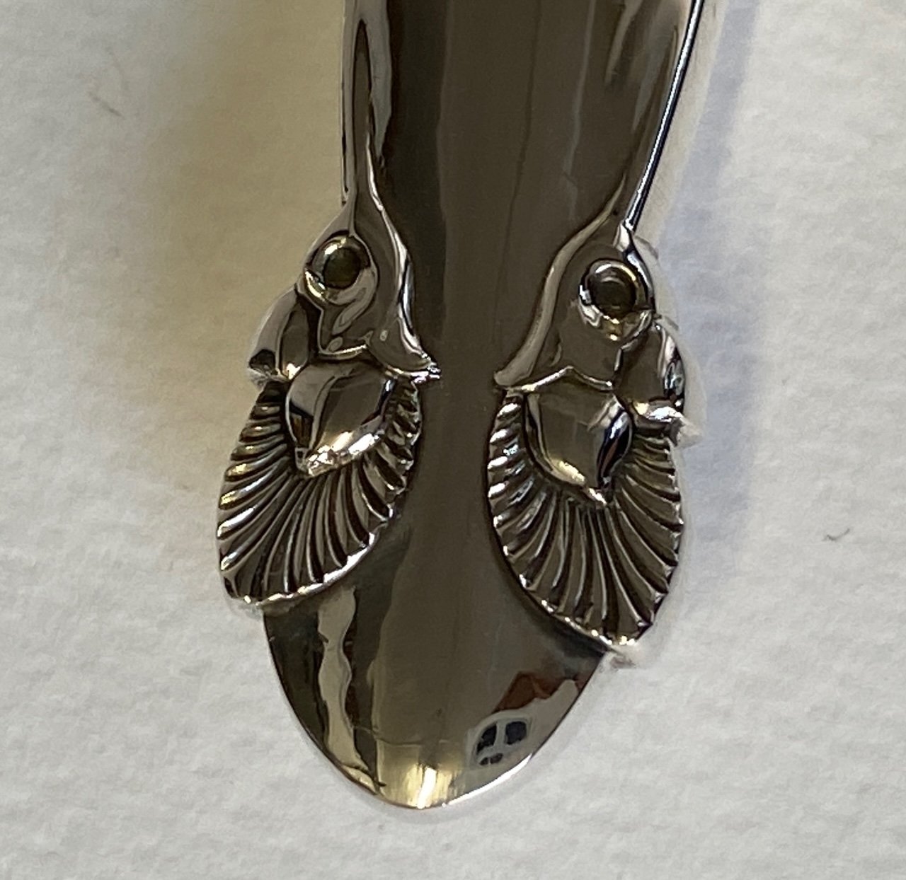 Estate Georg Jensen Sterling Silver Flatware in the "Bittersweet" Pattern Service for 12 with Serving Pieces (100 Pieces)