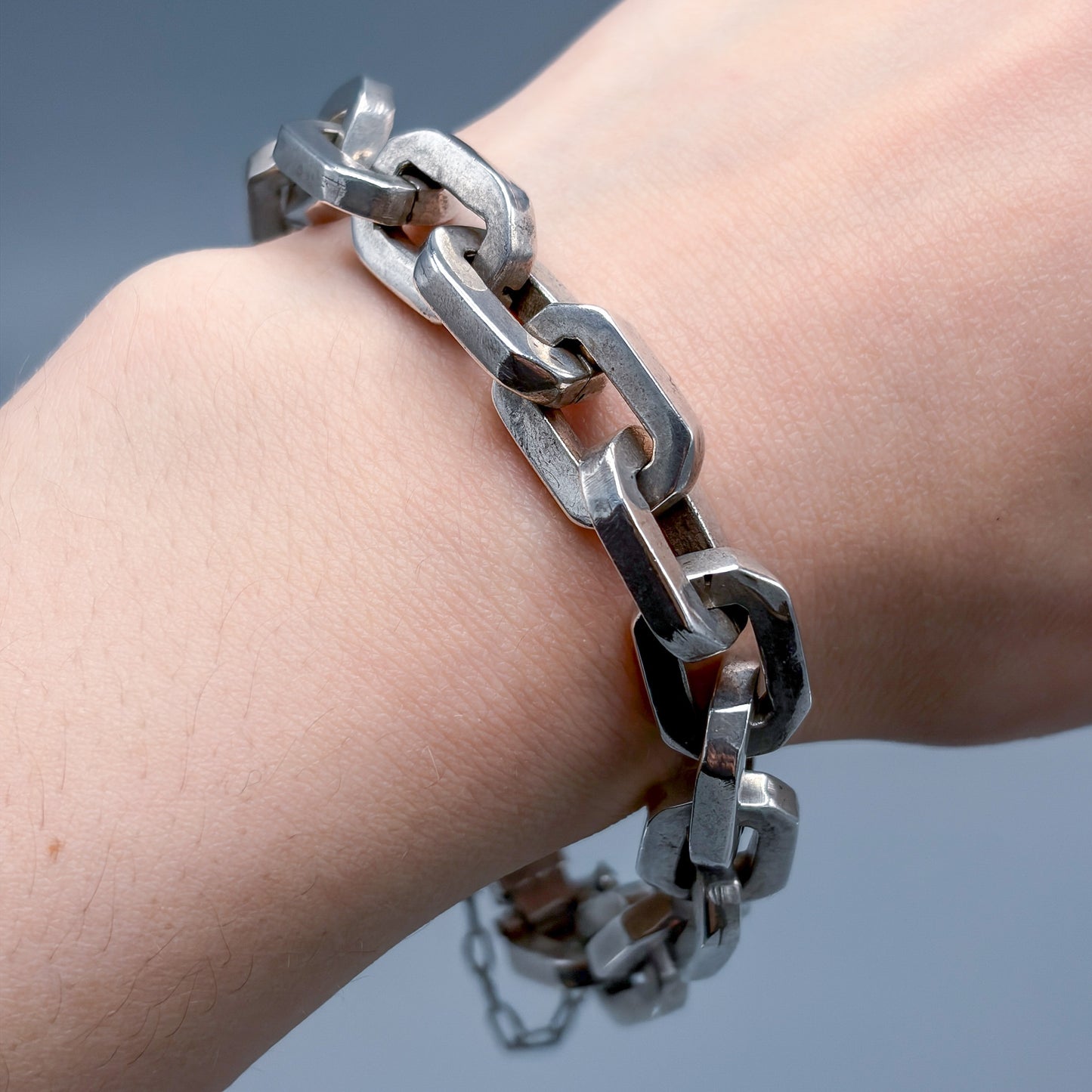 Estate Sterling Silver Bracelet by Los Castillos