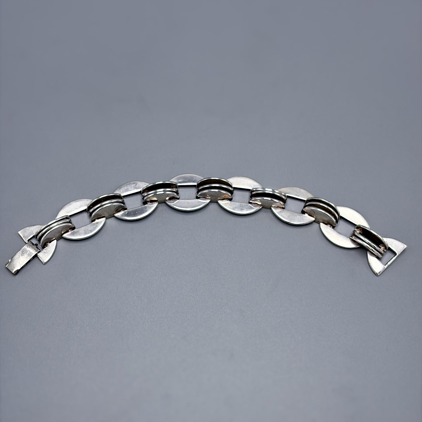Estate Sterling Silver Bracelet by Parisina