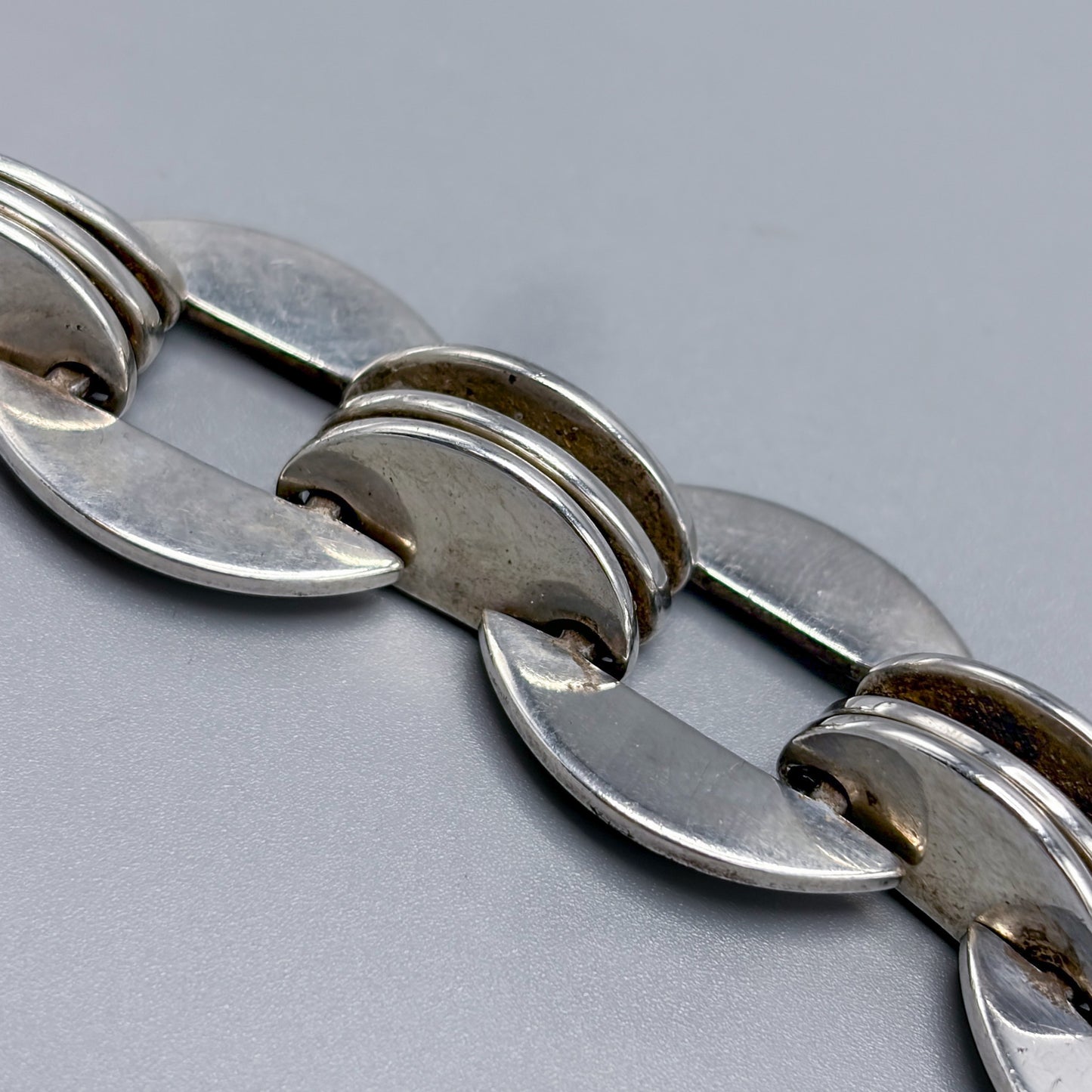 Estate Sterling Silver Bracelet by Parisina