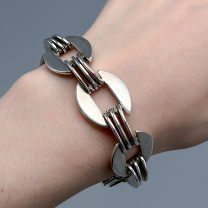 Estate Sterling Silver Bracelet by Parisina