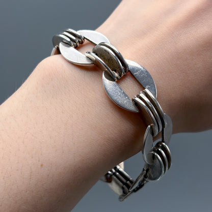 Estate Sterling Silver Bracelet by Parisina