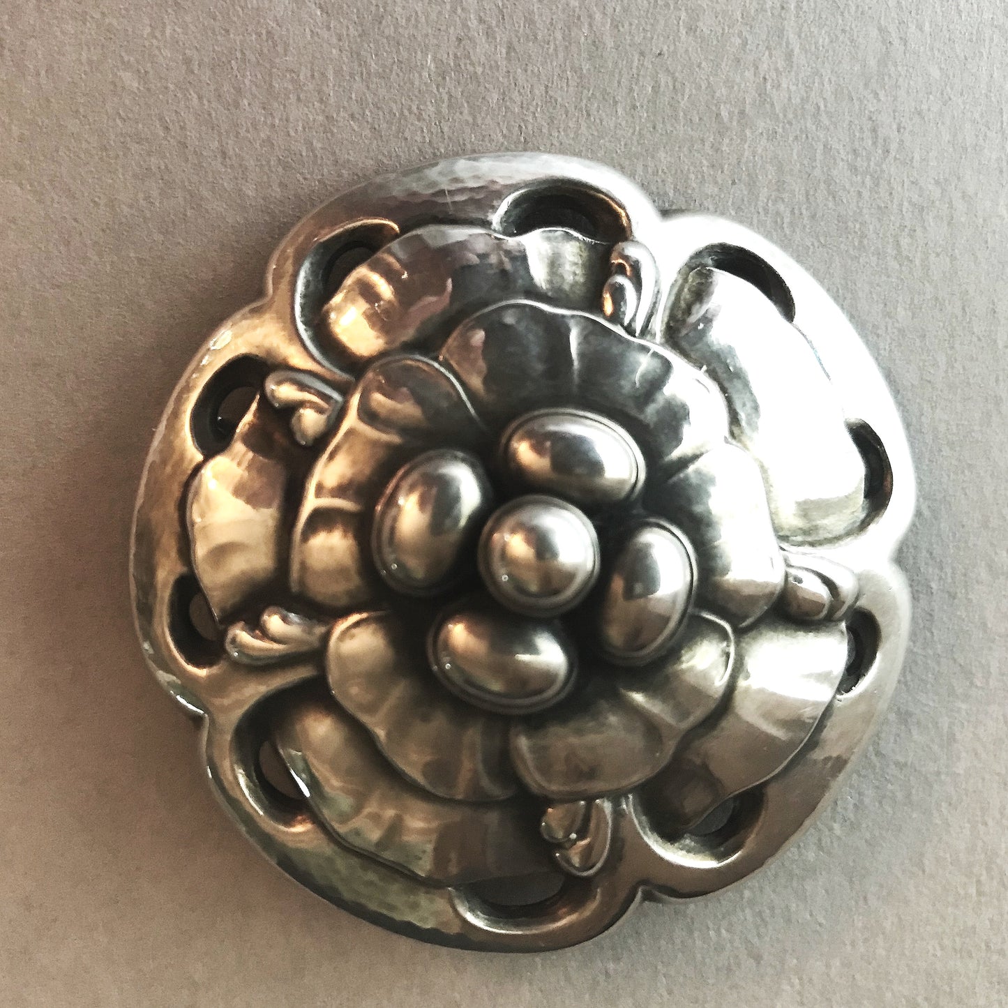 Georg Jensen Sterling Silver Brooch No.59