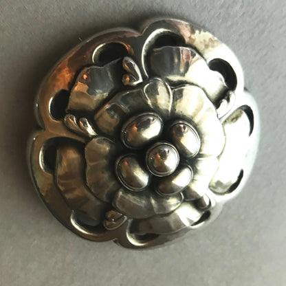 Georg Jensen Sterling Silver Brooch No.59