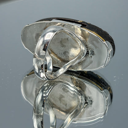 Shakudo Sterling Ring