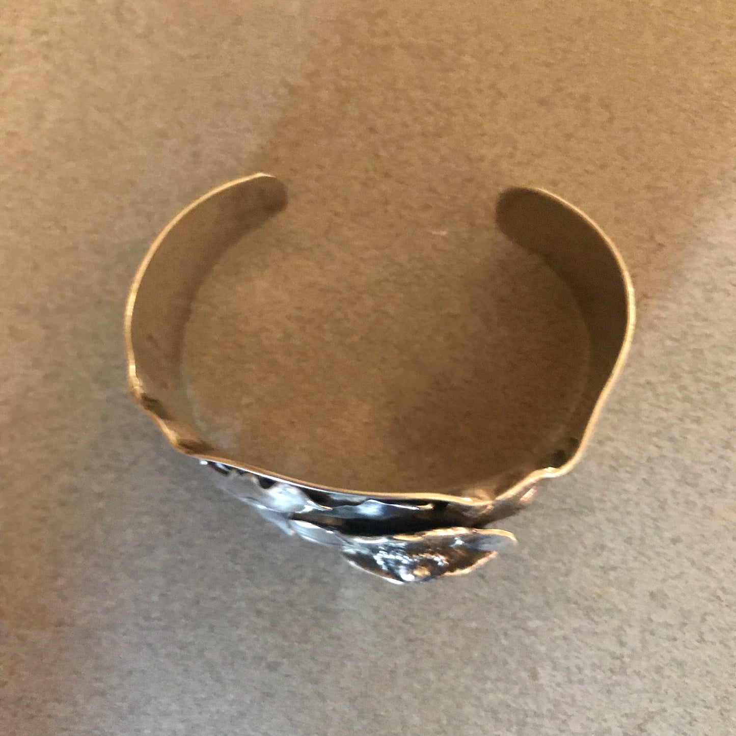 Peer Smed  Sterling Silver Large Cuff Bracelet